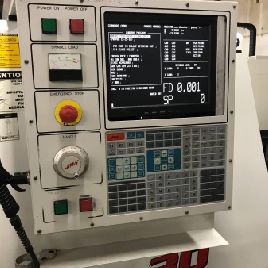 Haas # SL-30, 30 "swing, 17 draaidiameter, 34 draaidlengte, 39 centra, 3400 RPM, 3,5 boring, 30 PK, A2-6 neus, Haas 32 BIT, 1999, # 7270