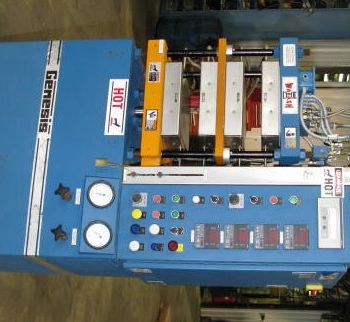 30 Ton,Wabash#GENESIS, ASTM,12" x 12,elec.heat/water cooled,(2) 3 DL,800°F,#1869