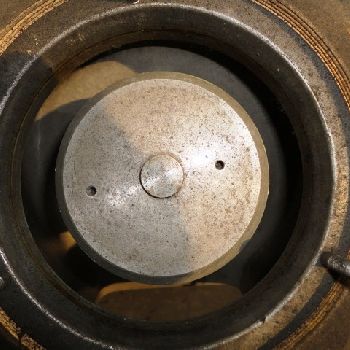 Premier#KSIF, type 4UB7, colloid mill, 4" diameter rotor, rated up to 50 GPH w/feed hopper, on base w/7.5 HP, #24471