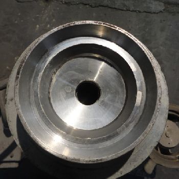 Premier#KSIF, type 4UB7, colloid mill, 4" diameter rotor, rated up to 50 GPH w/feed hopper, on base w/7.5 HP, #24471