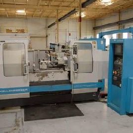 Kellenberger # UR-M175 / 1000, amoladora CNC, 14 "x 40, accesorio de husillo, contrapunto, 6 mandriles, '93, # 25692