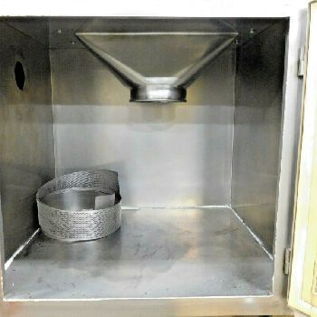 6" x 5Jiangyin Baoli#JB-30-B, crusher grinder dust collector, 316 Stainless Steel, 3800 RPM, 5 W x 6 L opening