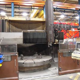 124 "Bullard # DYN-AU-TAPE, índice de potencia ram hd, mesa simple, 80 U / R, Fanuc 15T, actualización 1997