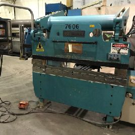60 Ton,Accurpress#7606, hydraulic,6â€™ OA,52" BH,Hurco Autobend 7,2-Axis,BG,1996