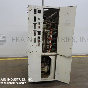 Aasted#1000, chocolate tempering system, 9-plate, 100 kg to 1000 kg per hour, 6 bars maximum pressure, water jacketed