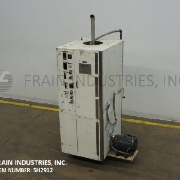 Aasted#1000, chocolate tempering system, 9-plate, 100 kg to 1000 kg per hour, 6 bars maximum pressure, water jacketed