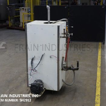 Aasted#1000, chocolate tempering system, 9-plate, 100 kg to 1000 kg per hour, 6 bars maximum pressure, water jacketed