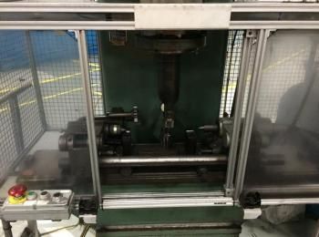 100 Ton,Eitel#RP100, C-frame straightening press,10" stroke,38 DL,20 HP,1980,#68023