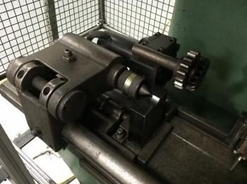 100 Ton,Eitel#RP100, C-frame straightening press,10" stroke,38 DL,20 HP,1980,#68023