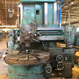 63 "Schiess # KE160, VTL, mandrin à 4 mors avec mors, 71 balancelles, 49 sous rails, commande par pendentif, 1957