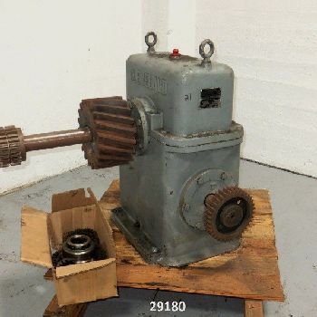 25.2 HP @ 640 RPM,Cleveland#283F, Worm Gear Speed Reducer, 10:1 Ratio, #29180