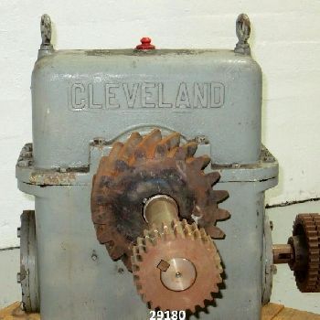 25.2 HP @ 640 RPM,Cleveland#283F, Worm Gear Speed Reducer, 10:1 Ratio, #29180
