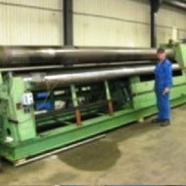 20’ x 1/4"Roundo#PS-320, hydraulic,hard rolls,digital positioning readouts,late mdl,#29109