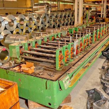 18 Stand,B &amp; K#2B-1A-71, rollformer,51" roll space,3.25 shaft @ 16 spacing,50 HP,no tooling.