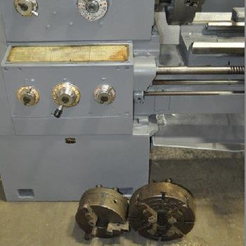 21" x 80Mighty Turn#ML-2180-GL, gap bed engine lathe,3&amp;4 jaw chucks,DRO,S/R