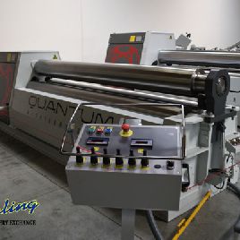 Quantum # G3014-C de 10 '' x 1/2 ", doble rodillo hidráulico de 3 rodillos, dobladora de placa, pantalla digital, sistema de lubricación permanente, nuevo, # SMG3014C