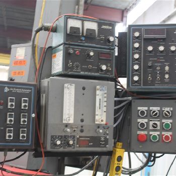 6’ x 4’CayugaJetline #M140401P, welding manipulator,34 IPM lift,pendant control,#62335