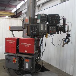 6’ x 4’CayugaJetline #M140401P, welding manipulator,34 IPM lift,pendant control,#62335