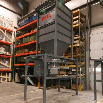 Esta Dustex#S-25, modular dust extractor, 15 HP, 2011, #13312