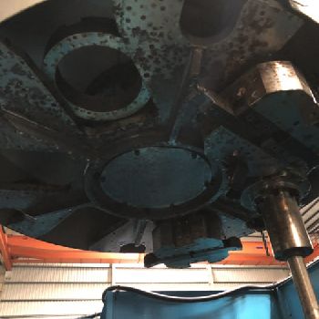 118"Femco#VL-25M, 106 table,live milling,Fanuc OiTF,ram w/12 ATC,probe,2014,#29090