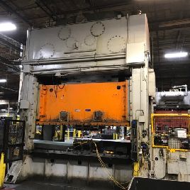 300 Tonnen, Verson # S2-300-120-54-T-PR, 12 "-Str., 26 SH, 20 spm, 120 x 54 Bett, A / C, # 13805J