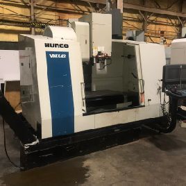 Hurco # VMX-42, CNC VMC, chip conv, 10000 RPM, 24 ATC, opgewaardeerd naar Winmax 9