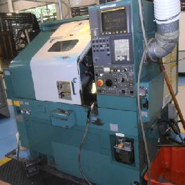 NakamuraTome #TMC-18, Fanuc 21-T,2" bar cap,4500 RPM,10 HP,5C nose,8 chuck,tailstock,’99
