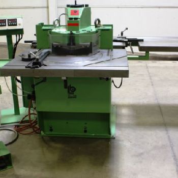 1/4" x 7.9 x 7.9Boschert#K30-120, notcher w/punch sta,lots of tlng,1991,#43217