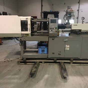 72 Ton, 2.33 oz.,Nissei#NS60-9A, injection molding machine,NC9000G control,2000