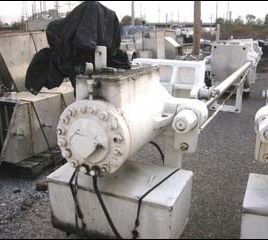 24 "Sperry, squelette de filtre-presse, type 41, vérin hydraulique à double effet avec pompe, 4 yeux, 138 lumière du jour, # 16701