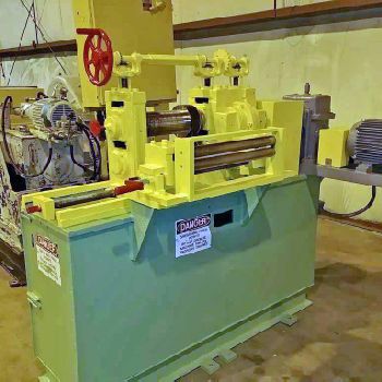 12" x 3.5Torrington, 5000 lb., 16 diameter drum w/20 pads on recoiler, #10480