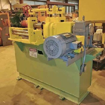 12" x 3.5Torrington, 5000 lb., 16 diameter drum w/20 pads on recoiler, #10480