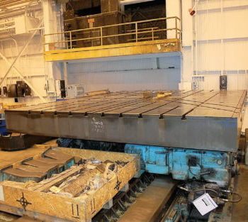 216.5" x 216.5Innocenti#CWD, CNC infeeding rotary table, #7544C