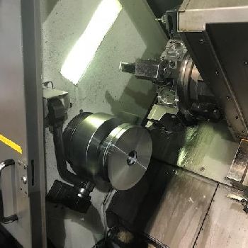 NakamuraTome #SC-300LY, Fanuc 21iTB,20" swing,29.3 centers,12 chuck,2.8 bar,tool eye,’12