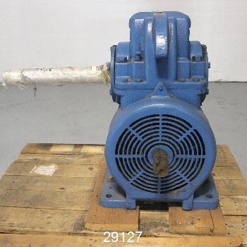 25.2 HP @ 640 RPM,Cleveland#215, Worm Gear Speed Reducer, 10:1 Ratio, #29127