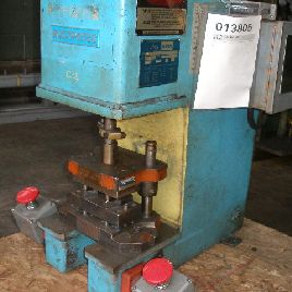 1 Ton,Denison#WUA, 4" stroke, 6 DL, 7 x 10 bed, tag #13805