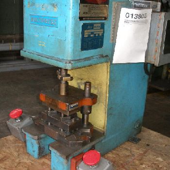 1 Ton,Denison#WUA, 4" stroke, 6 DL, 7 x 10 bed, tag #13805