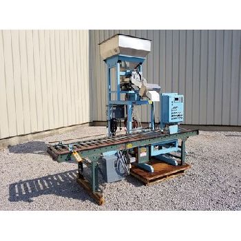 Conveyor, Taylor Products #TEVB-2, electronic drum &amp; box filler w/ Safeline metal detector,#16102