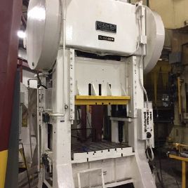 150 Ton,Steelweld, 48" x 36 bed, 30 SPM, floor standing, very good