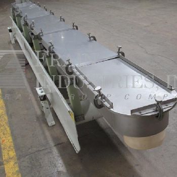 12" wide x 16.6’ long,MeyerVibraFlex #VF11-12-6, vibratory conveyor
