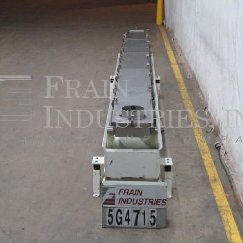 12" wide x 16.6’ long,MeyerVibraFlex #VF11-12-6, vibratory conveyor