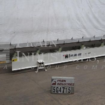 12" wide x 16.6’ long,MeyerVibraFlex #VF11-12-6, vibratory conveyor