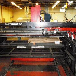 Amada # MP1225NJ, 4 'x 8', carga / descarga, 2000