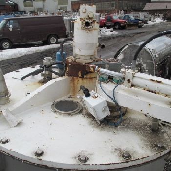 48" x 30Ketema#MARK-III, 316L Stainless Steel,perf.bskt,top load,bottom unload,single act.plow,85#/cu.ft. capacity s/n ##MZ56776,1992,#25368