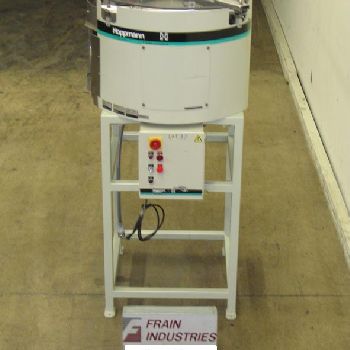 Hoppmann#FT30IRLDCA, centrifugal feeder capable of orienting &amp; feeding a variety of parts at rates from 20-2000 ppm