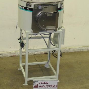 Hoppmann#FT30IRLDCA, centrifugal feeder capable of orienting &amp; feeding a variety of parts at rates from 20-2000 ppm