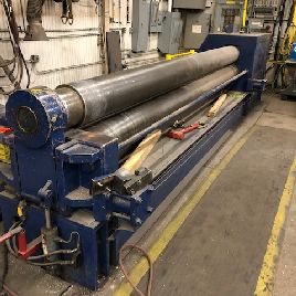 14 '' x 1/4 "Montgomery # 16825H, 3 rodillos, extremo de gota hidráulica, tapa cónica, 20 HP, N / S 091067, # 15385