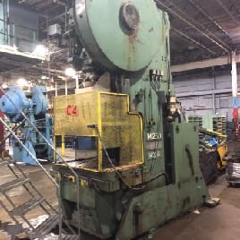 250 Ton,Niagara#M250, OBI press,8" stroke,22-1/2 SH,air clutch,35 SPM,#70534