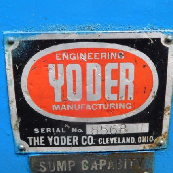 16 Stand,Yoder#M-1-1/2, rollformer,1.75" shaft diameter,8 roll space,coolant,#63920