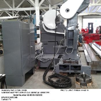 116" x 312NoRTON, 32 swing over ways, Solid State Drives